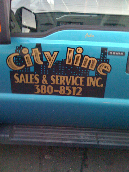 Truck and Vehicle Lettering