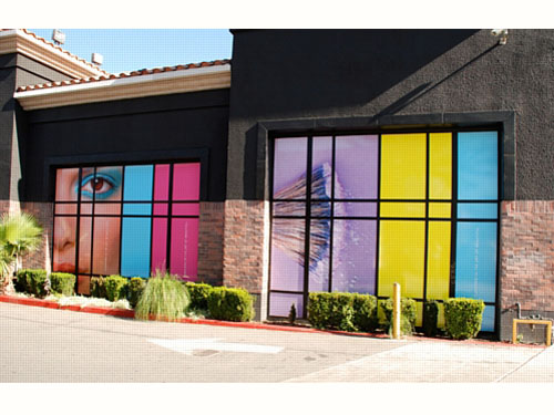 Perforated Window Graphics - Window Perf